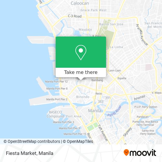 Fiesta Market map