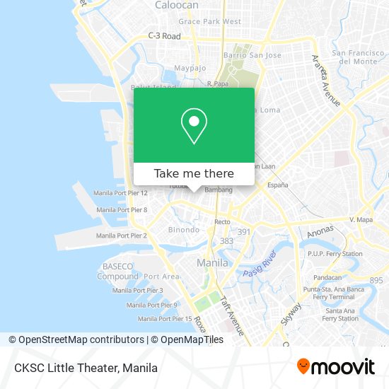 CKSC Little Theater map