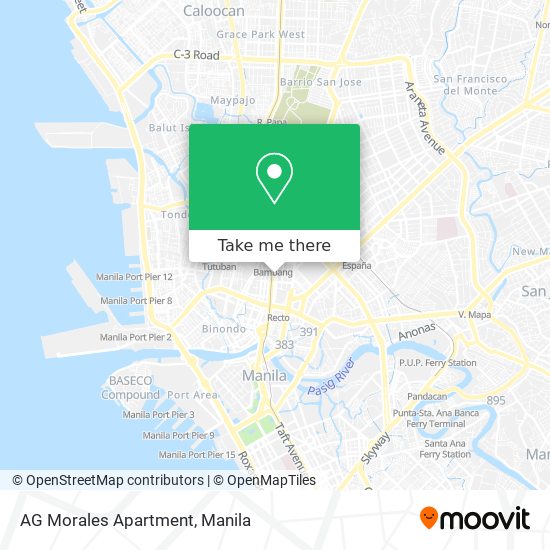 AG Morales Apartment map