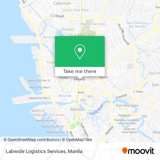 Labwide Logistics Services map