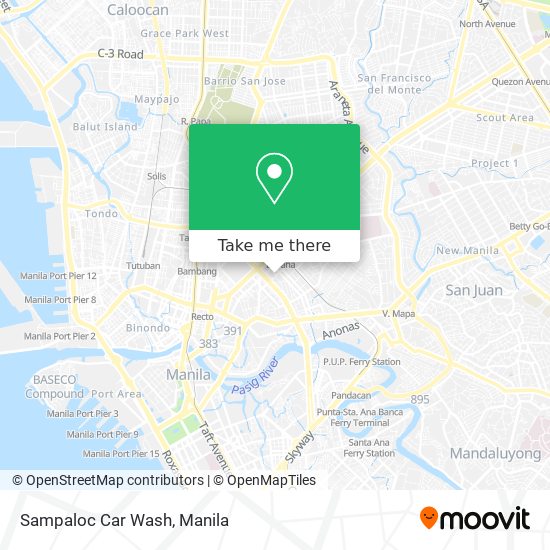 Sampaloc Car Wash map