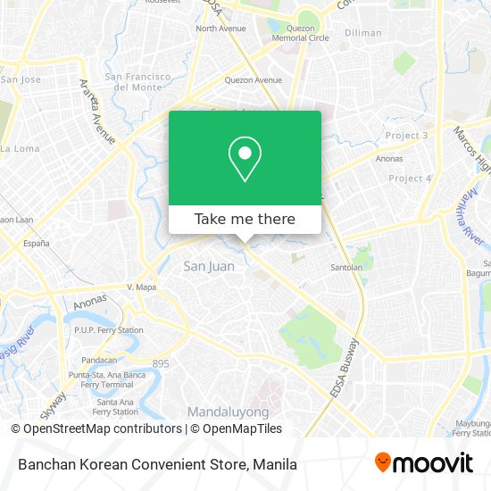 Banchan Korean Convenient Store map