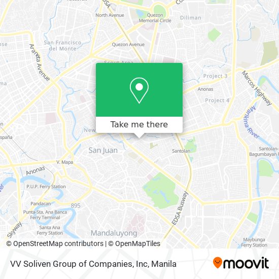 VV Soliven Group of Companies, Inc map