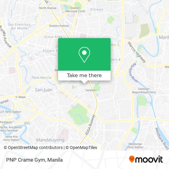 PNP Crame Gym map