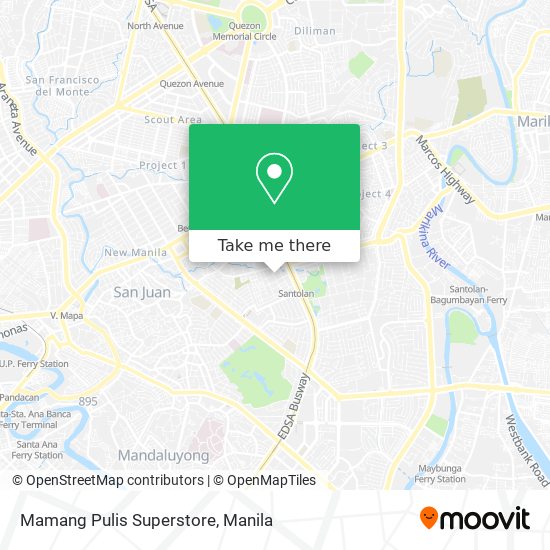 Mamang Pulis Superstore map
