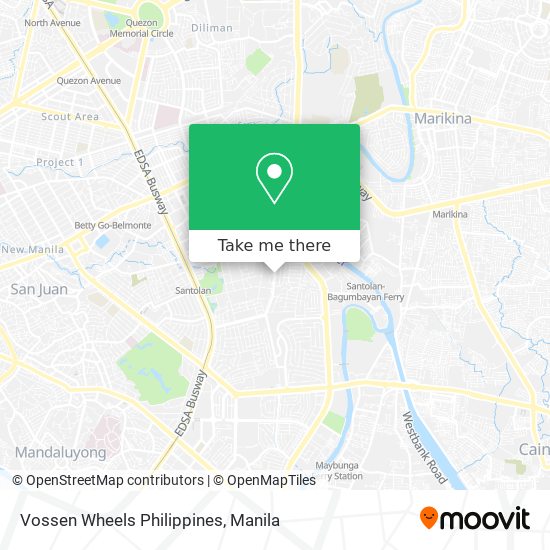 Vossen Wheels Philippines map
