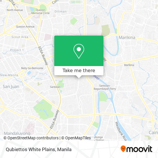 Qubiettos White Plains map