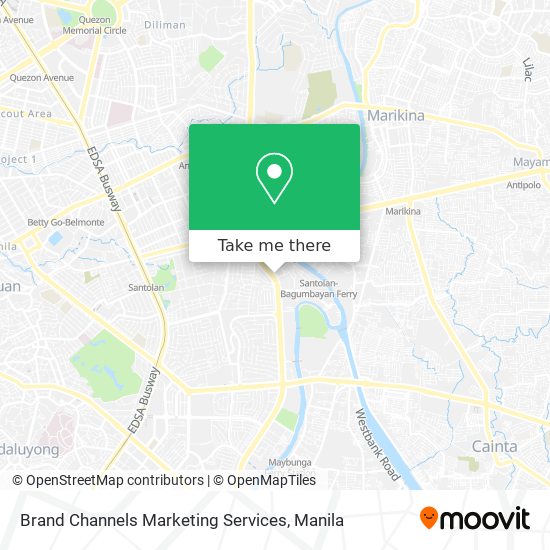 Brand Channels Marketing Services map