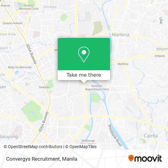 Convergys Recruitment map