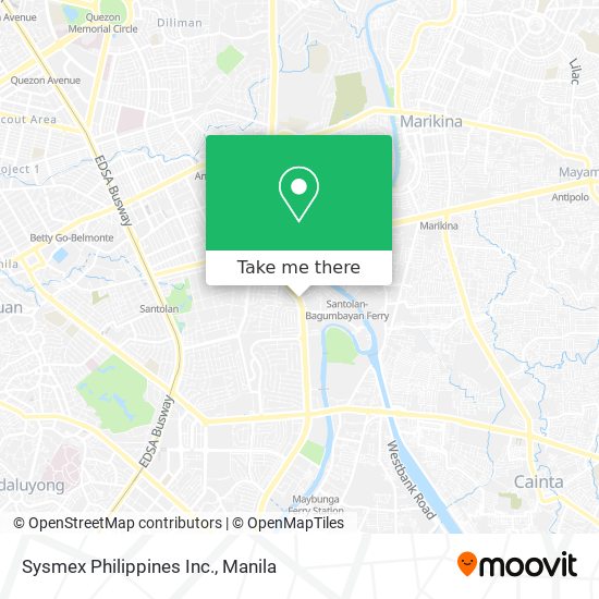 Sysmex Philippines Inc. map