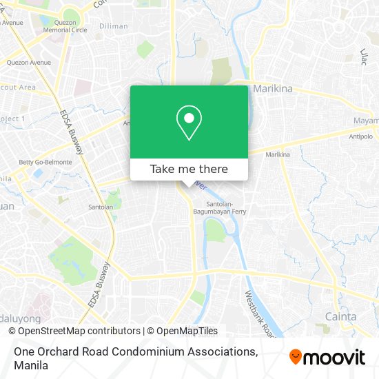 One Orchard Road Condominium Associations map