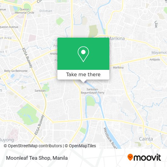 Moonleaf Tea Shop map