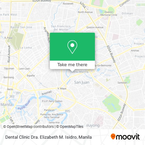 Dental Clinic Dra. Elizabeth M. Isidro map