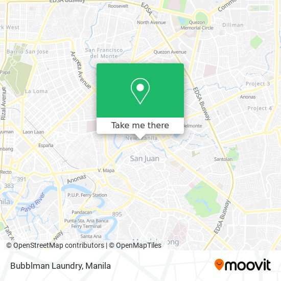 Bubblman Laundry map
