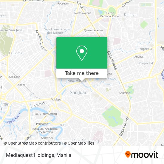 Mediaquest Holdings map