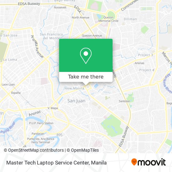 Master Tech Laptop Service Center map