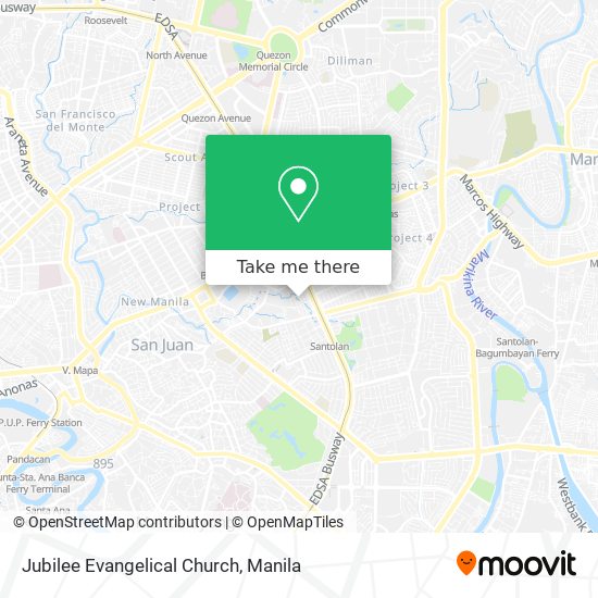 Jubilee Evangelical Church map