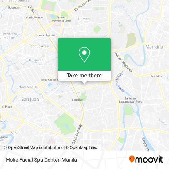 Holie Facial Spa Center map