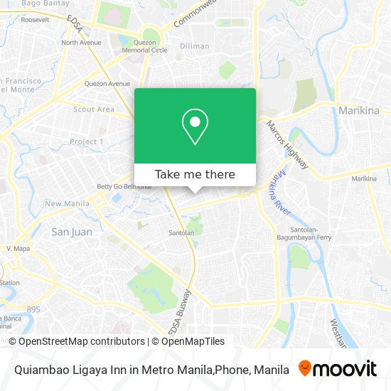 Quiambao Ligaya Inn in Metro Manila,Phone map