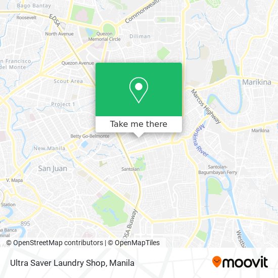 Ultra Saver Laundry Shop map