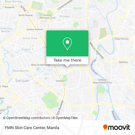 FMN Skin Care Center map