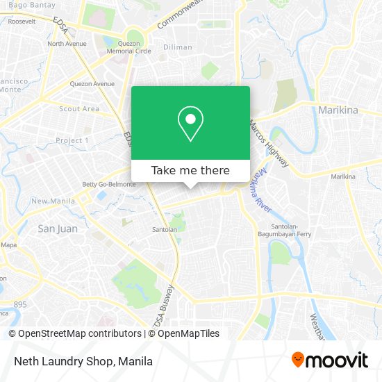 Neth Laundry Shop map