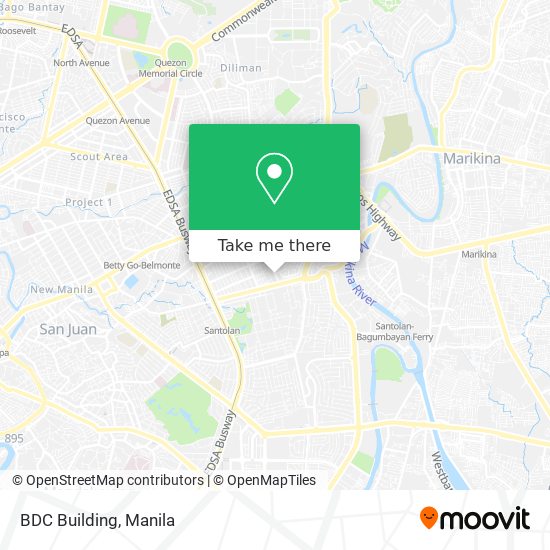 BDC Building map