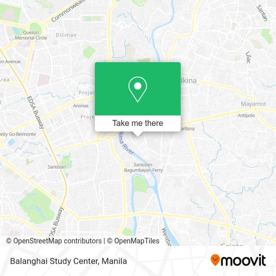 Balanghai Study Center map