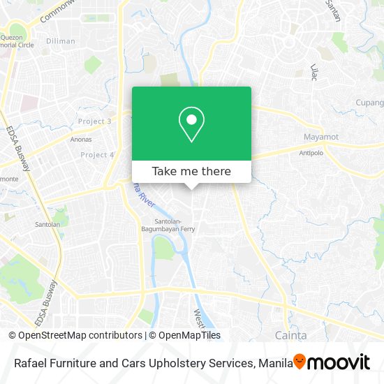Rafael Furniture and Cars Upholstery Services map
