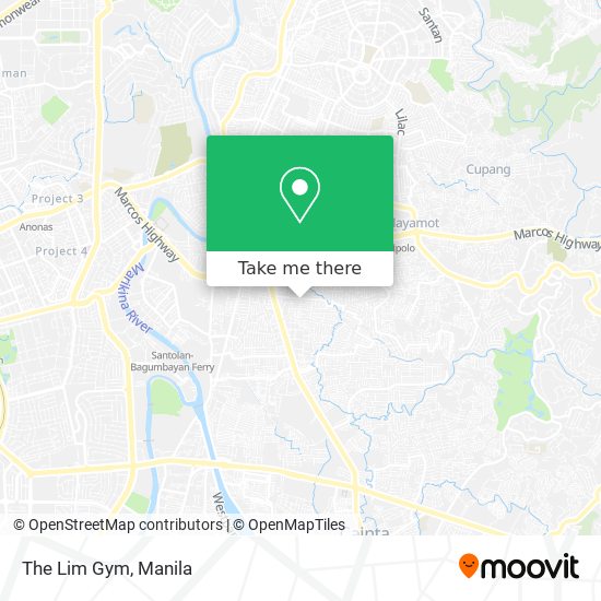 The Lim Gym map