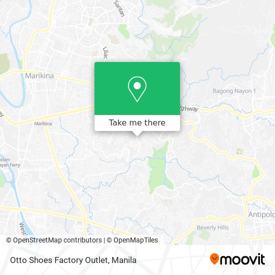 Otto Shoes Factory Outlet map