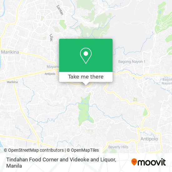 Tindahan Food Corner and Videoke and Liquor map