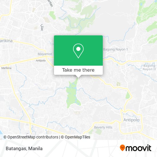 Batangas map