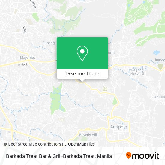 Barkada Treat Bar & Grill-Barkada Treat map