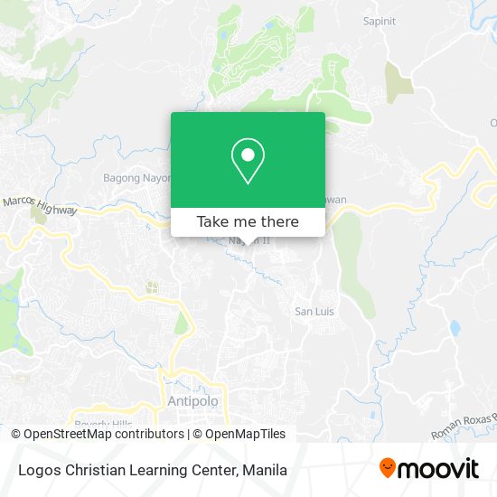 Logos Christian Learning Center map