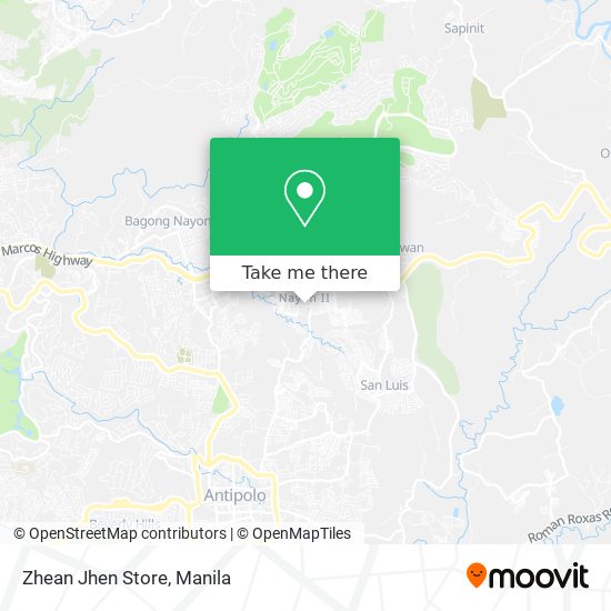 Zhean Jhen Store map