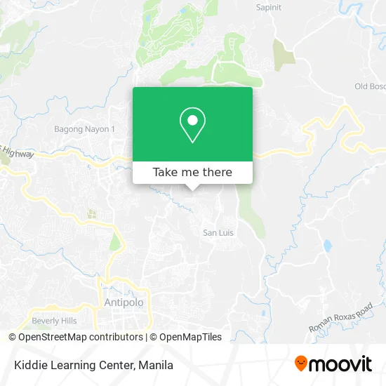 Kiddie Learning Center map