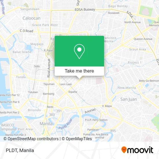 PLDT map