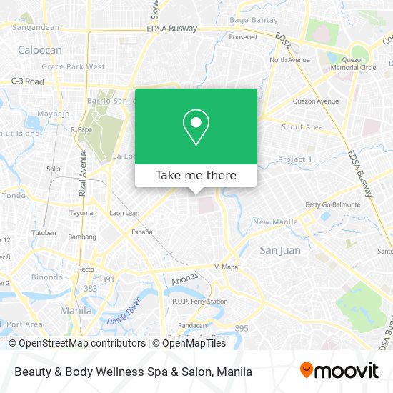 Beauty & Body Wellness Spa & Salon map