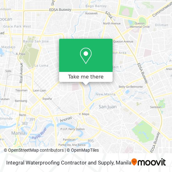 Integral Waterproofing Contractor and Supply map