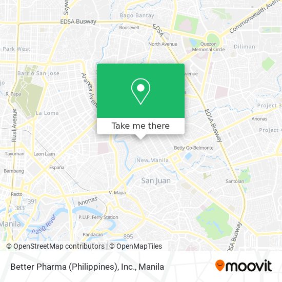 Better Pharma (Philippines), Inc. map