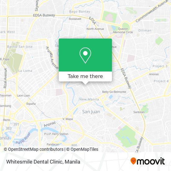 Whitesmile Dental Clinic map