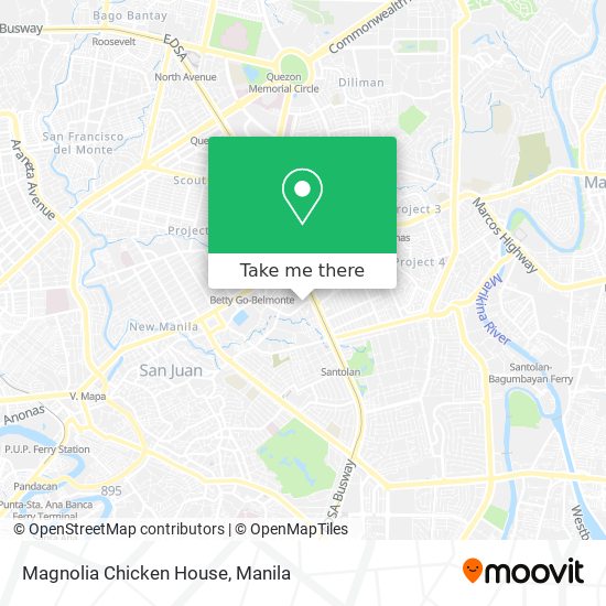 Magnolia Chicken House map