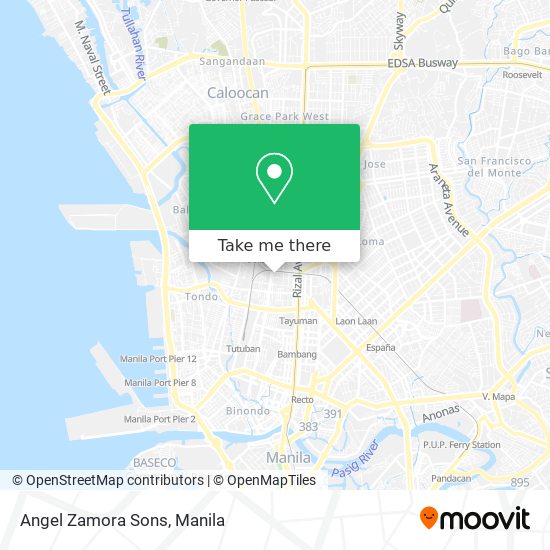 Angel Zamora Sons map