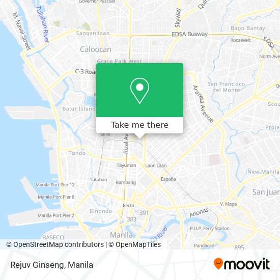 Rejuv Ginseng map