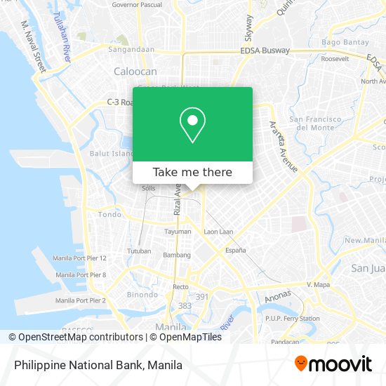 Philippine National Bank map