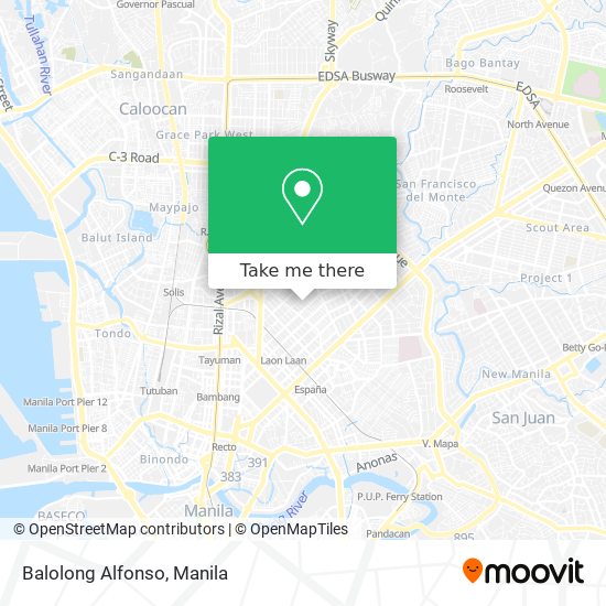 Balolong Alfonso map