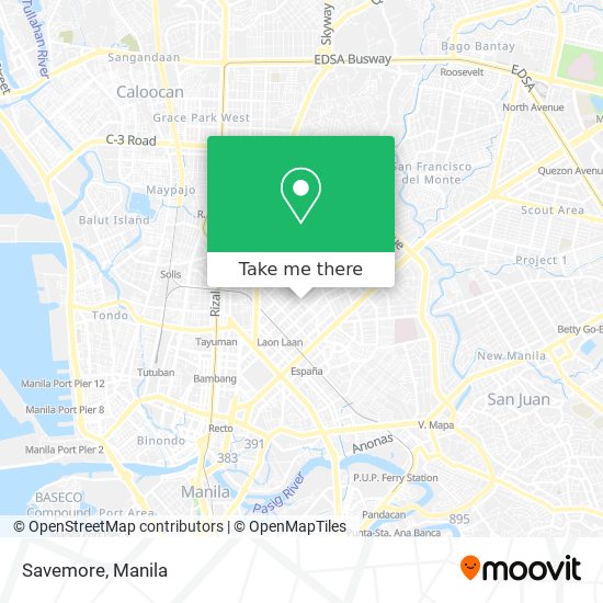 Savemore map