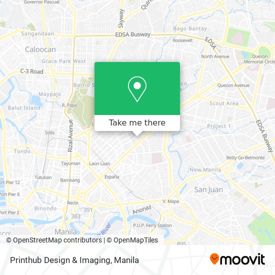Printhub Design & Imaging map