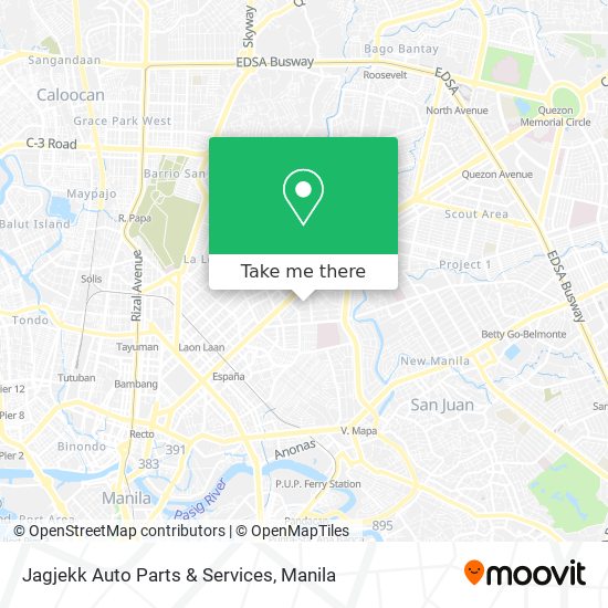 Jagjekk Auto Parts & Services map